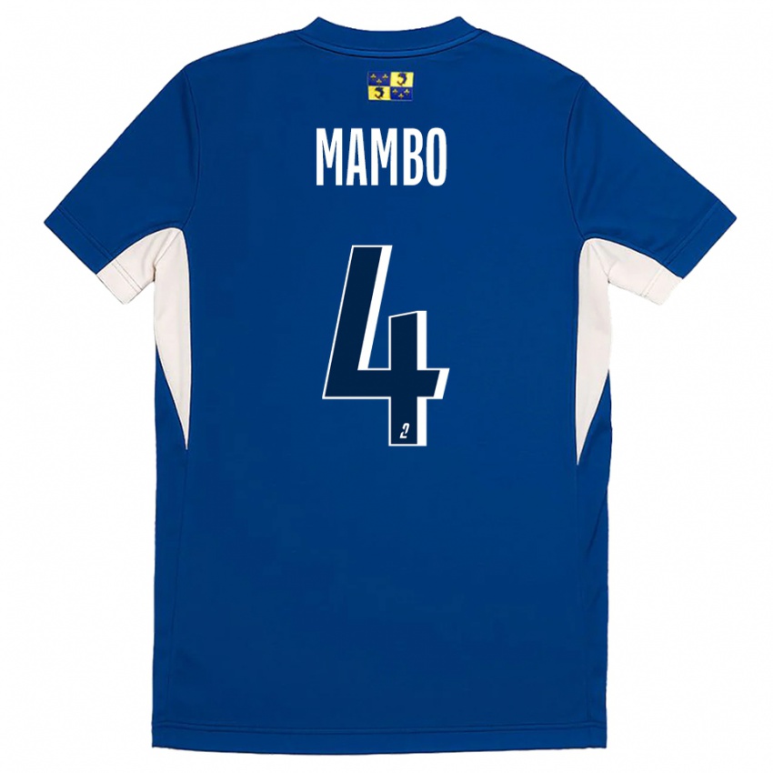 גברים Stone Mambo #4 כחול נייבי כחול ג'רזי ביתית 2025/26 חולצה קצרה