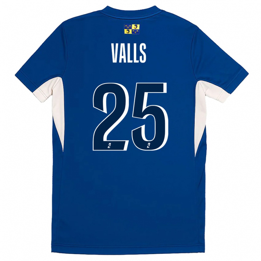 גברים תיאו ואלס #25 כחול נייבי כחול ג'רזי ביתית 2025/26 חולצה קצרה