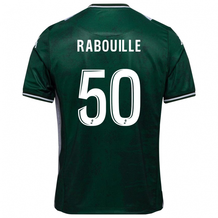 גברים ולנטין רבוויל #50 ירוק לבן ג'רזי ביתית 2025/26 חולצה קצרה