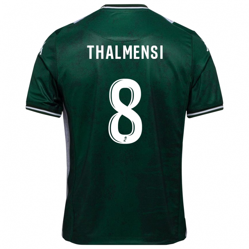 גברים Rudy Thalmensi #8 ירוק לבן ג'רזי ביתית 2025/26 חולצה קצרה