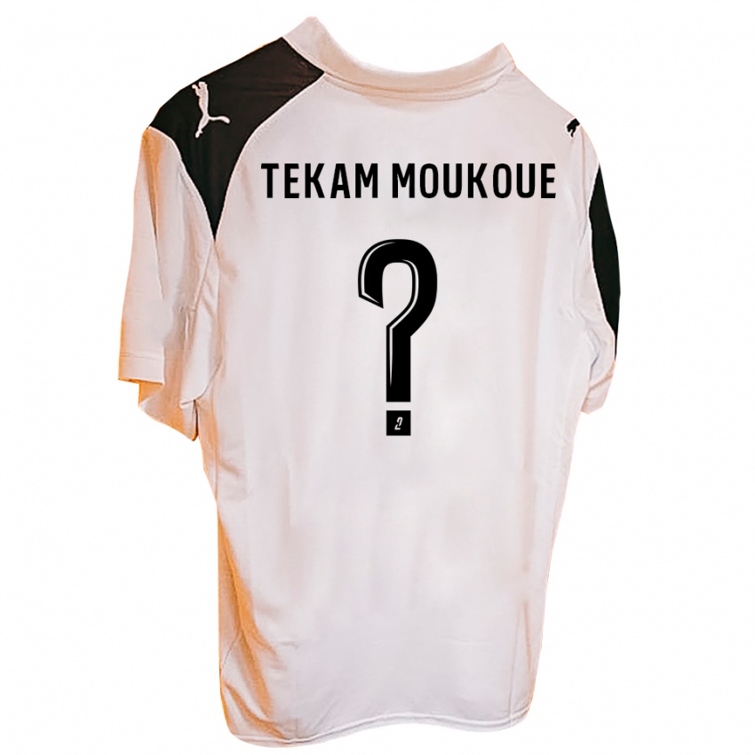 גברים Joachim Tekam Moukoue #0 כתום שחור ג'רזי ביתית 2025/26 חולצה קצרה