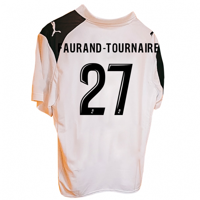 גברים Aymeric Faurand-Tournaire #27 כתום שחור ג'רזי ביתית 2025/26 חולצה קצרה