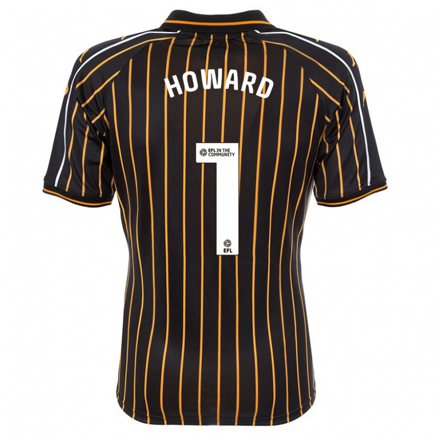 גברים Archie Howard #1 לבן שחור הרחק ג'רזי 2025/26 חולצה קצרה