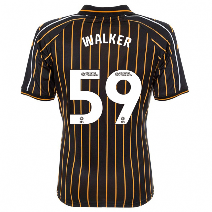 גברים Coist Walker #59 לבן שחור הרחק ג'רזי 2025/26 חולצה קצרה