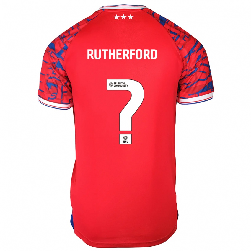 גברים אלה רתרפורד #0 אדום כחול הרחק ג'רזי 2025/26 חולצה קצרה