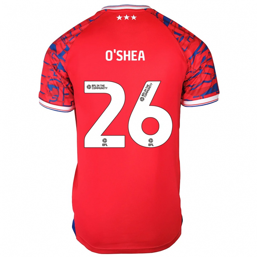 גברים דארה אושיי #26 אדום כחול הרחק ג'רזי 2025/26 חולצה קצרה