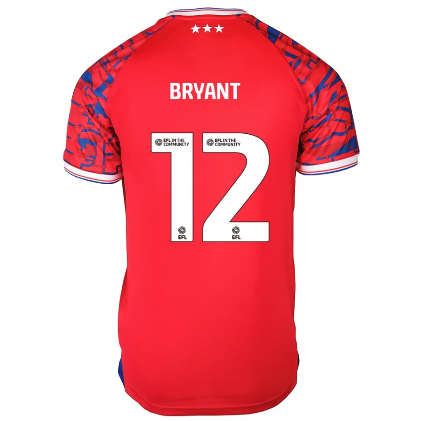 גברים איסי ברייאנט #12 אדום כחול הרחק ג'רזי 2025/26 חולצה קצרה