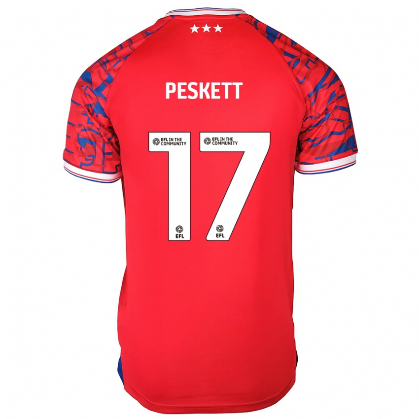 גברים סופי פסקט #17 אדום כחול הרחק ג'רזי 2025/26 חולצה קצרה