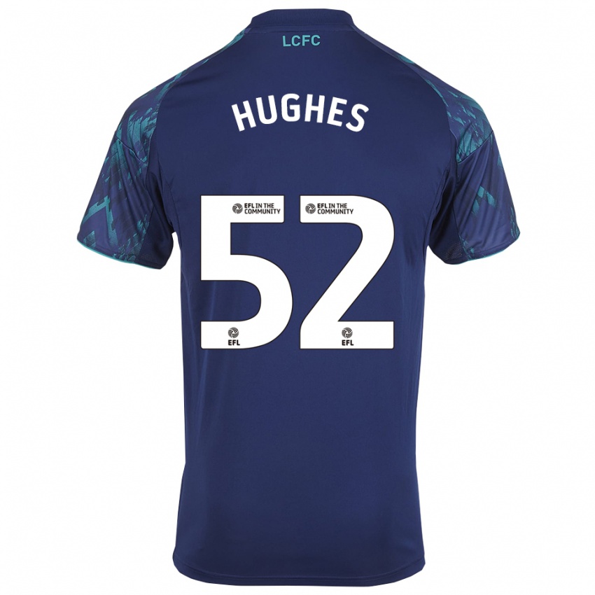 גברים יסטין טומוס יוז #52 כחול נייבי ירוק לבן הרחק ג'רזי 2025/26 חולצה קצרה