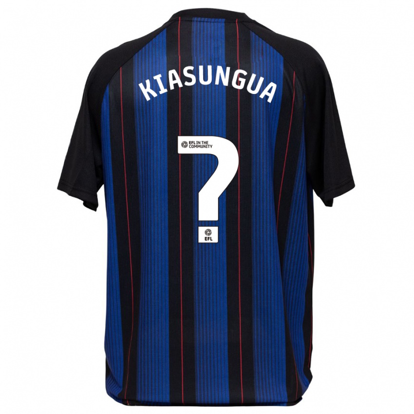 גברים קיאסונגואה מדהים #0 כחול שחור הרחק ג'רזי 2025/26 חולצה קצרה