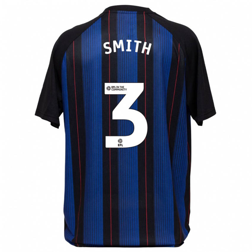 גברים Tyler Smith #3 כחול שחור הרחק ג'רזי 2025/26 חולצה קצרה