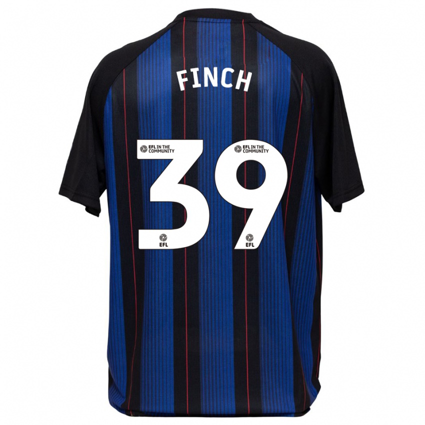 גברים סאני פינץ' #39 כחול שחור הרחק ג'רזי 2025/26 חולצה קצרה