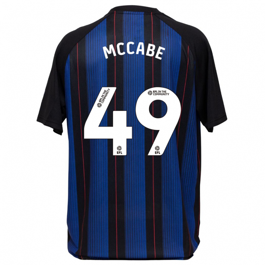 גברים לאו מקייב #49 כחול שחור הרחק ג'רזי 2025/26 חולצה קצרה