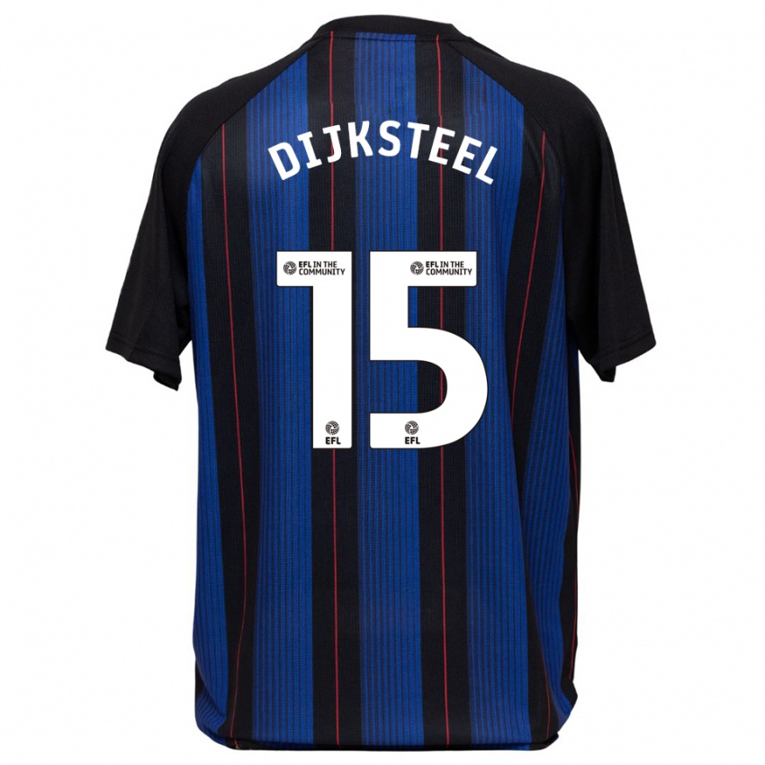 גברים אנפרני דייקסטיל #15 כחול שחור הרחק ג'רזי 2025/26 חולצה קצרה