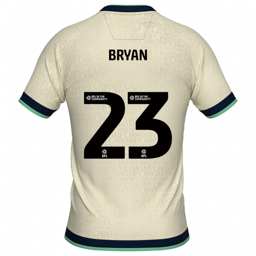 גברים ג'ו בריאן #23 שמפניה כחול נייבי הרחק ג'רזי 2025/26 חולצה קצרה