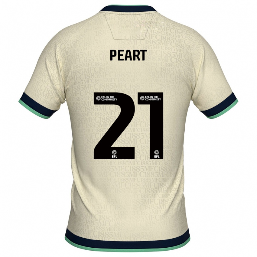 גברים Kalani Peart #21 שמפניה כחול נייבי הרחק ג'רזי 2025/26 חולצה קצרה