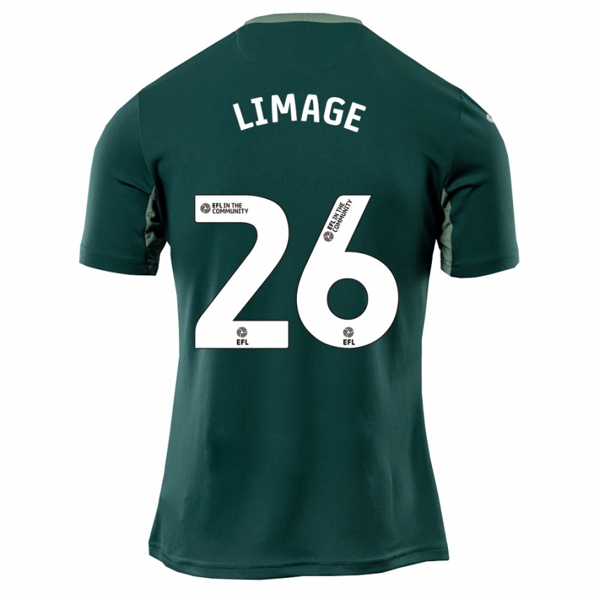 גברים Felicity Limage #26 ירוק לבן סגול הרחק ג'רזי 2025/26 חולצה קצרה