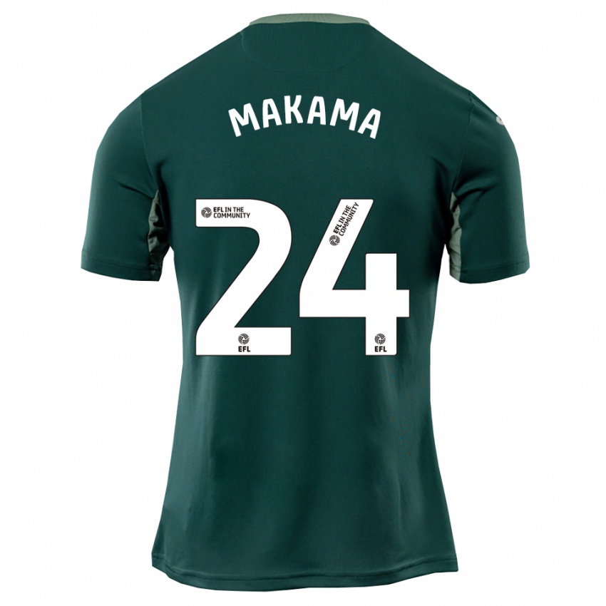 גברים ג'ובון מקמה #24 ירוק לבן סגול הרחק ג'רזי 2025/26 חולצה קצרה