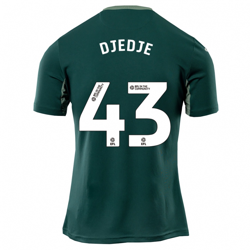 גברים אוריה דיידיה #43 ירוק לבן סגול הרחק ג'רזי 2025/26 חולצה קצרה