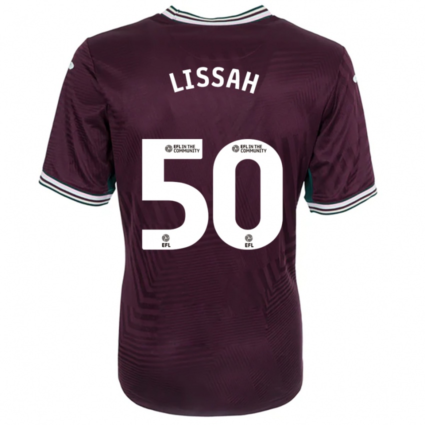 גברים פיליפ ליסה #50 חלודה אדום לבן הרחק ג'רזי 2025/26 חולצה קצרה