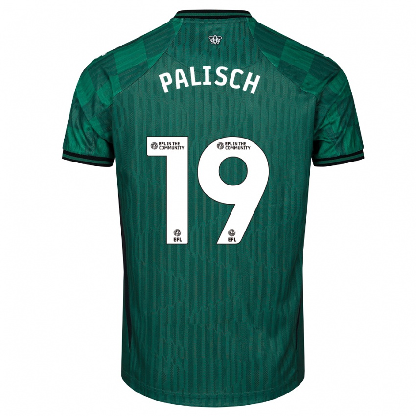 גברים עלי מרפי #19 ירוק שחור הרחק ג'רזי 2025/26 חולצה קצרה