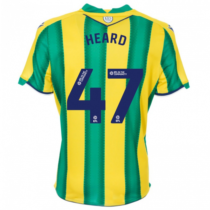 גברים פנטון הרד #47 צהוב ירוק הרחק ג'רזי 2025/26 חולצה קצרה