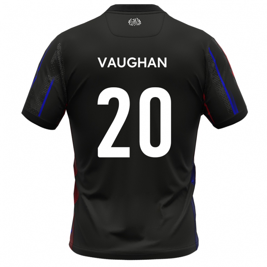 גברים היידון מארק ווגאן #20 שחור אדום הרחק ג'רזי 2025/26 חולצה קצרה