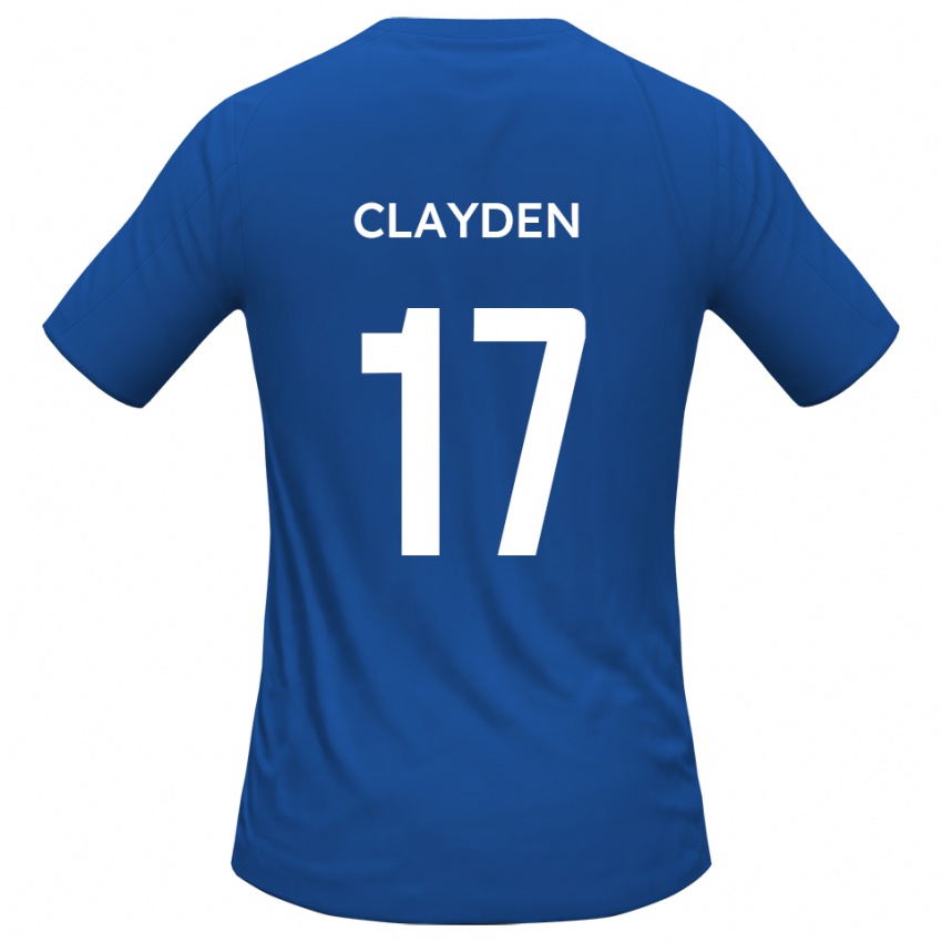 גברים צ'ארלס קליידן #17 תכלת הרחק ג'רזי 2025/26 חולצה קצרה