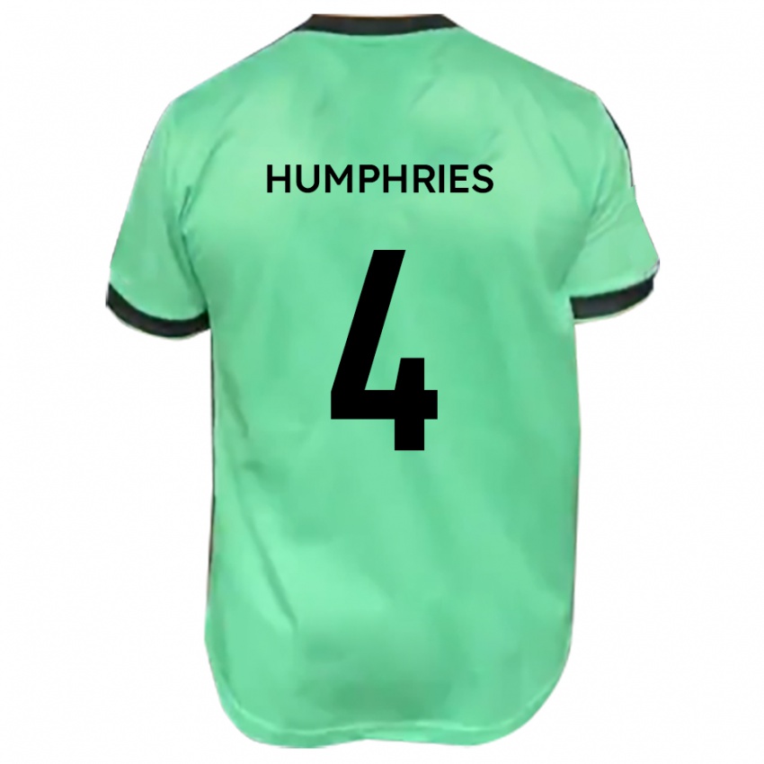 גברים לויד האמפריס #4 טורקיז שחור הרחק ג'רזי 2025/26 חולצה קצרה