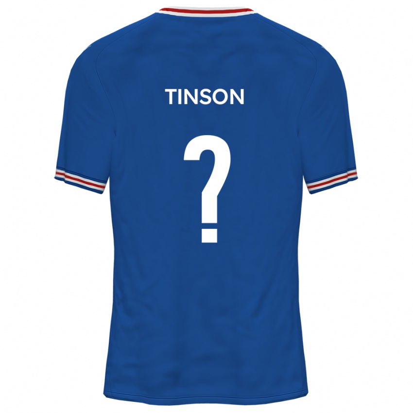 גברים Sophie Tinson #0 כחול דודג'ר הרחק ג'רזי 2025/26 חולצה קצרה