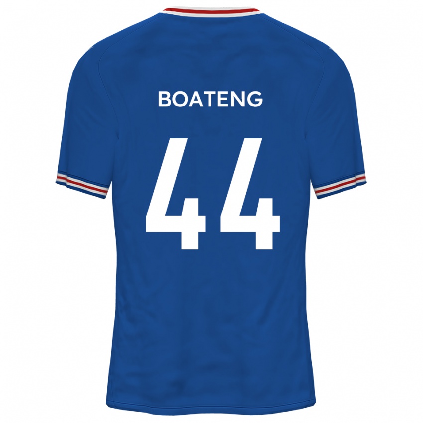 גברים חירם בואטנג #44 כחול דודג'ר הרחק ג'רזי 2025/26 חולצה קצרה