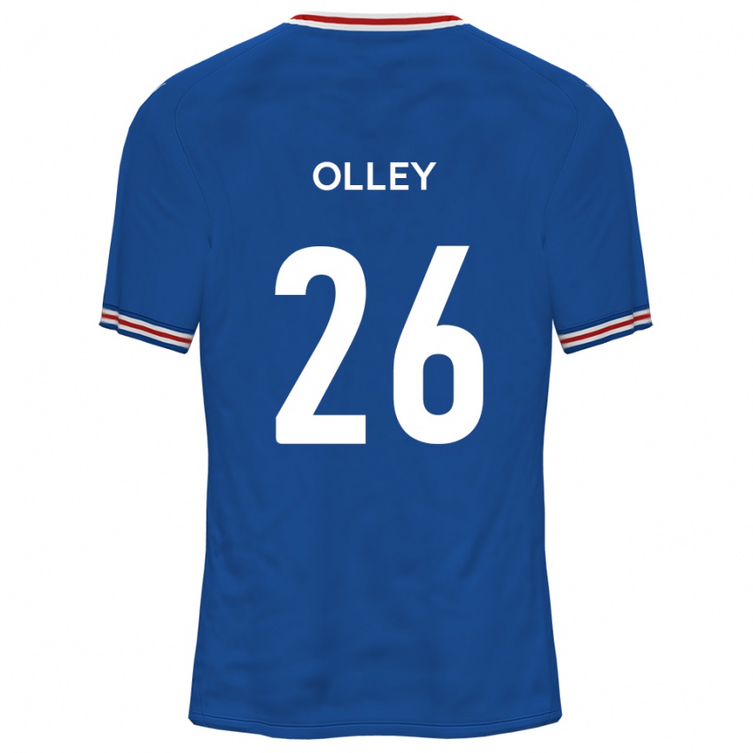 גברים גרג אולי #26 כחול דודג'ר הרחק ג'רזי 2025/26 חולצה קצרה