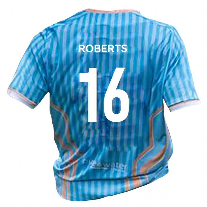 גברים טיילר רוברטס #16 שחור זהב הרחק ג'רזי 2025/26 חולצה קצרה