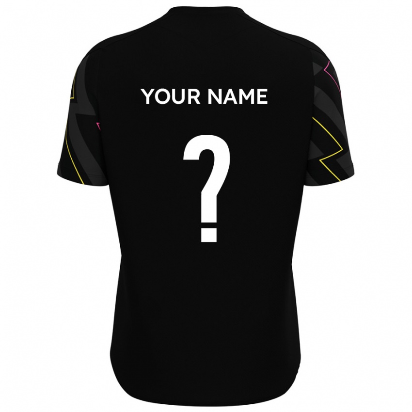 גברים השם שלך #0 שחור אפור הרחק ג'רזי 2025/26 חולצה קצרה