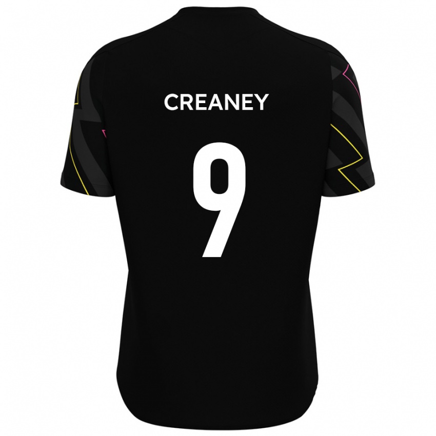 גברים דן קריני #9 שחור אפור הרחק ג'רזי 2025/26 חולצה קצרה