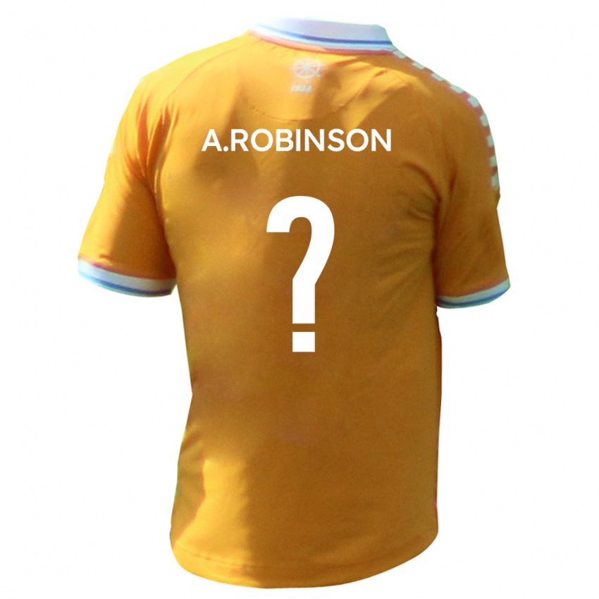 גברים Atalia Robinson #0 צהוב כחול הרחק ג'רזי 2025/26 חולצה קצרה