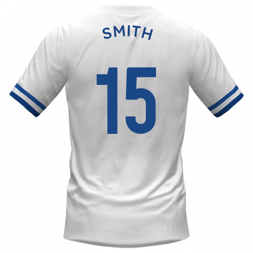 גברים Will Smith #15 לבן כחול הרחק ג'רזי 2025/26 חולצה קצרה