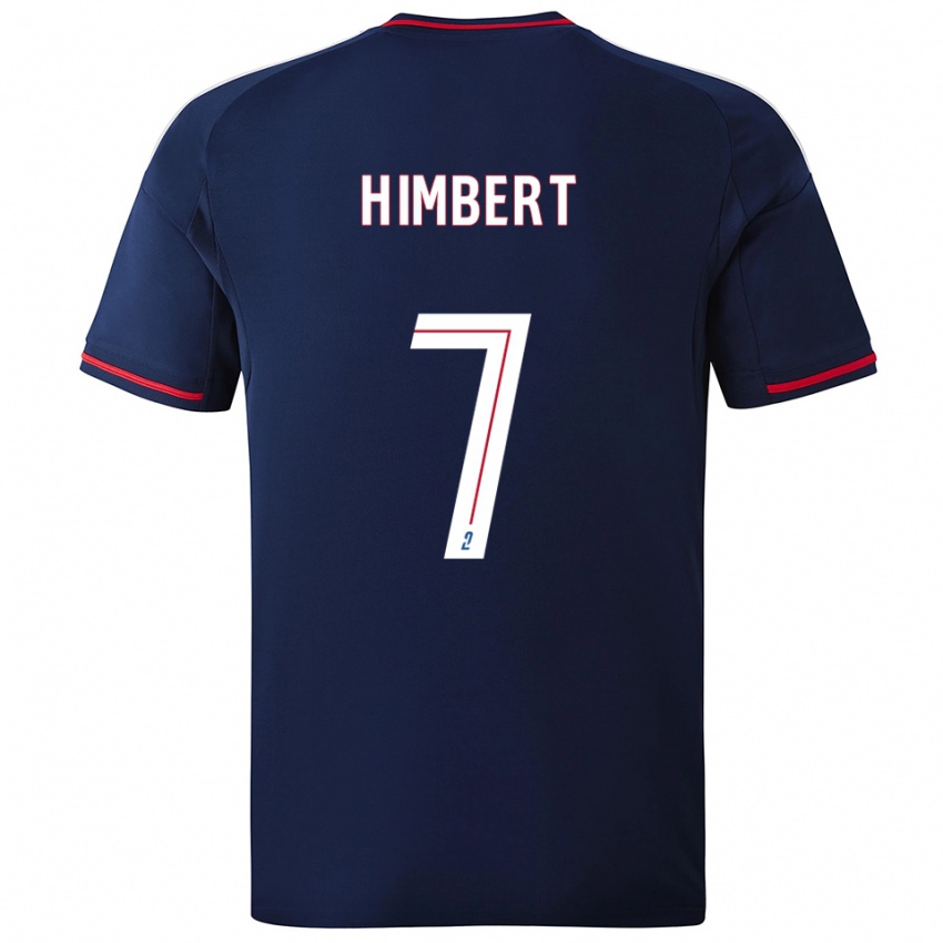 גברים רמי סטפן הימבר #7 כחול נייבי אדום הרחק ג'רזי 2025/26 חולצה קצרה