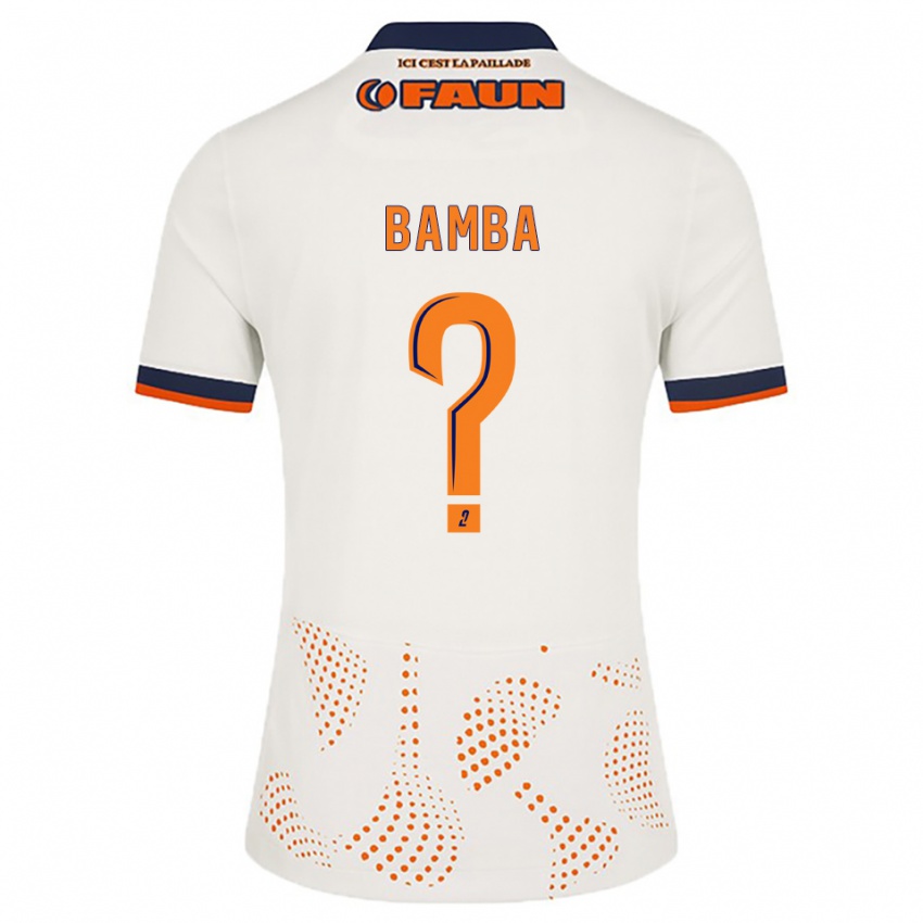 גברים Adama Bamba #0 לבן כתום הרחק ג'רזי 2025/26 חולצה קצרה