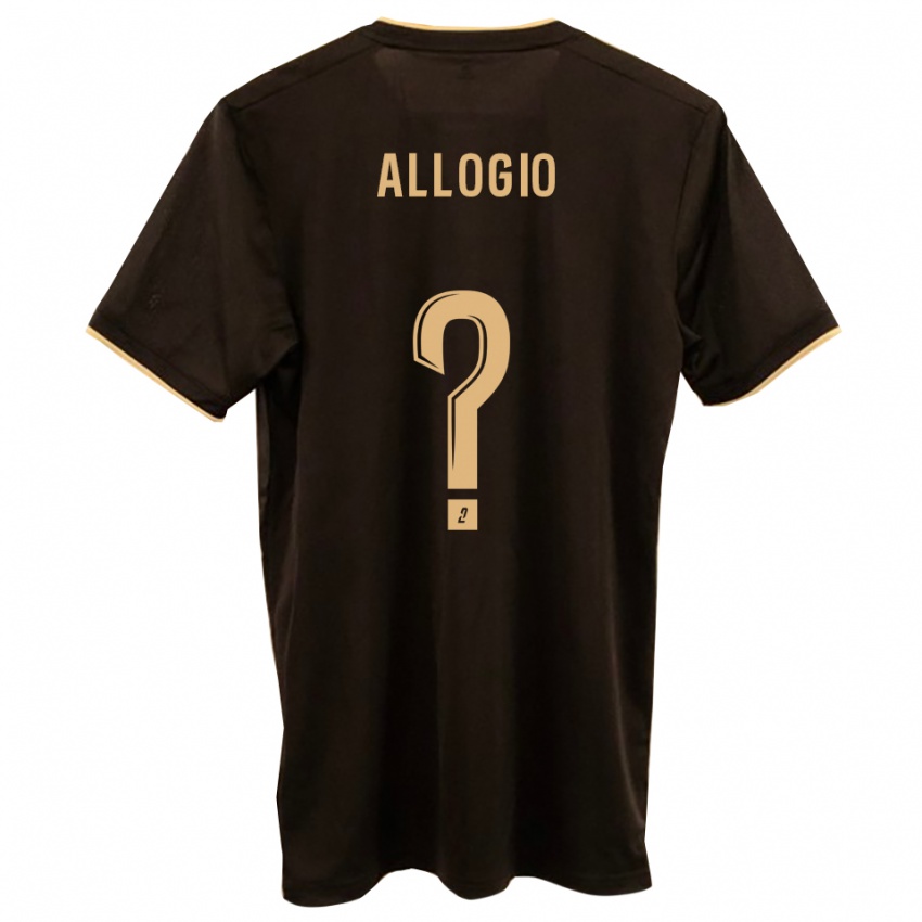 גברים Aaron Allogio #0 כחול אדום הרחק ג'רזי 2025/26 חולצה קצרה