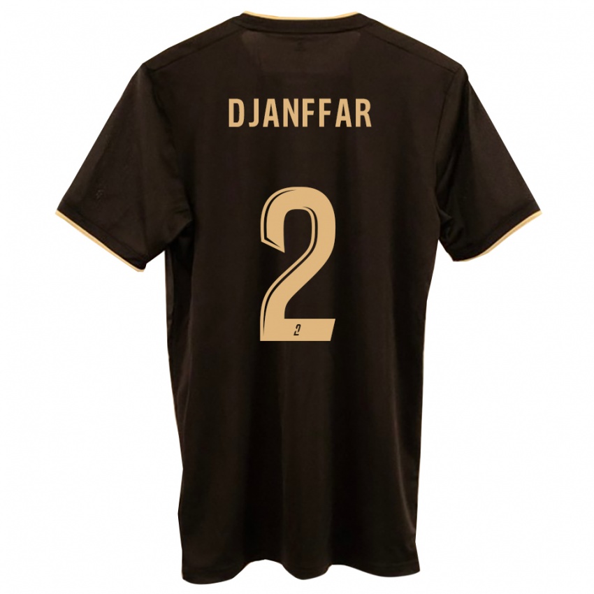 גברים Amane Djanffar #2 כחול אדום הרחק ג'רזי 2025/26 חולצה קצרה