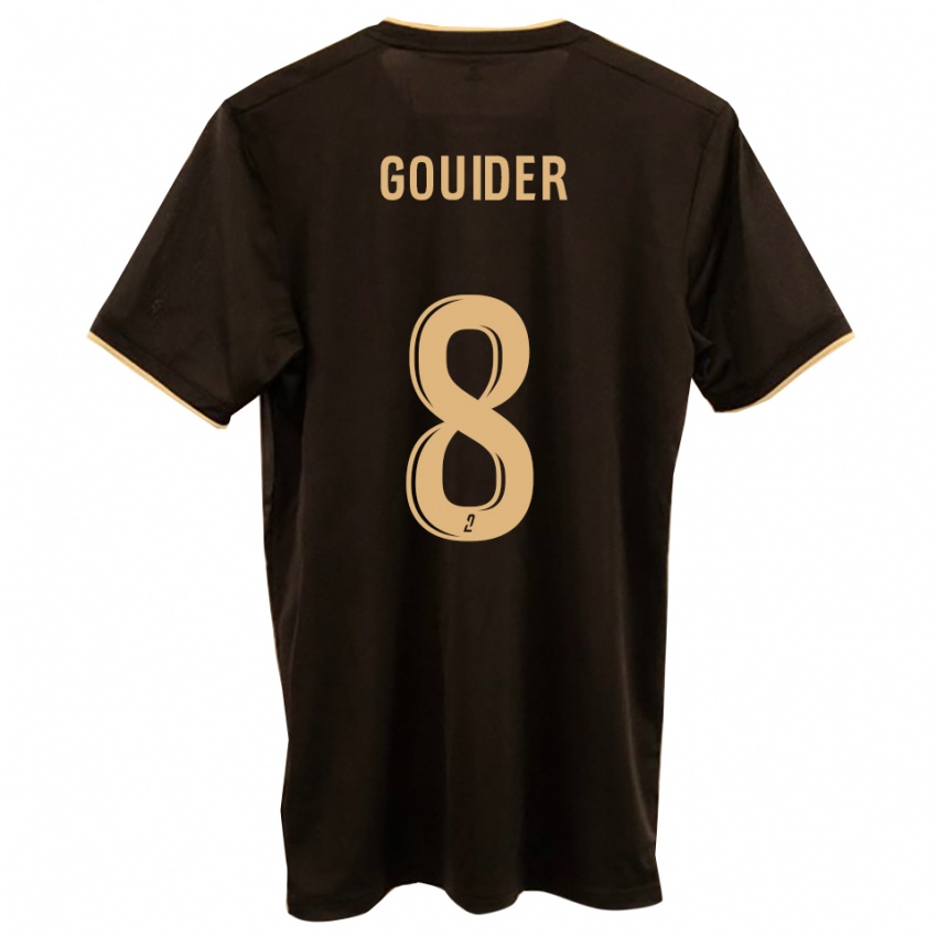 גברים יאניס גויידר #8 כחול אדום הרחק ג'רזי 2025/26 חולצה קצרה