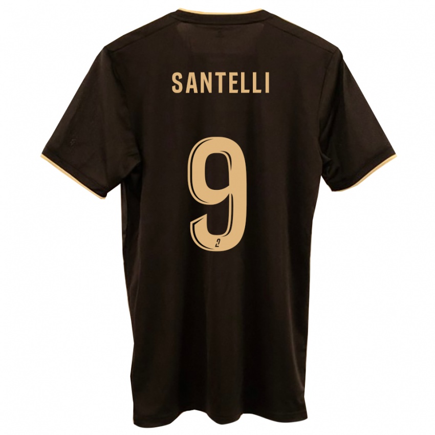 גברים בנג׳מין סנטלי #9 כחול אדום הרחק ג'רזי 2025/26 חולצה קצרה