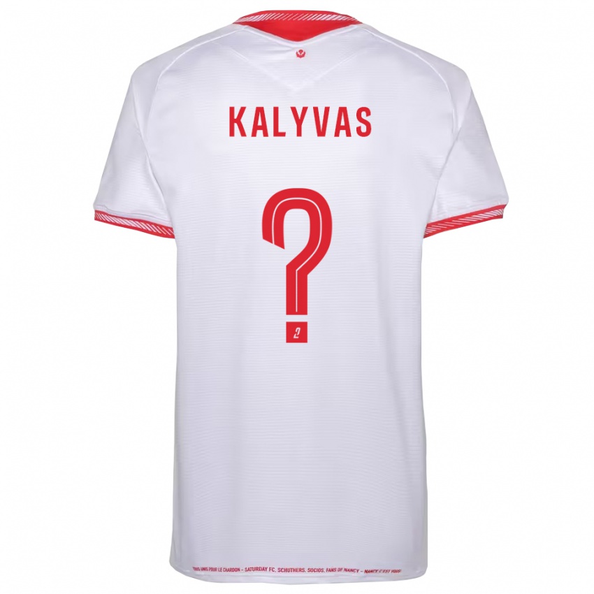 גברים Alexandre Kalyvas #0 שחור אדום הרחק ג'רזי 2025/26 חולצה קצרה