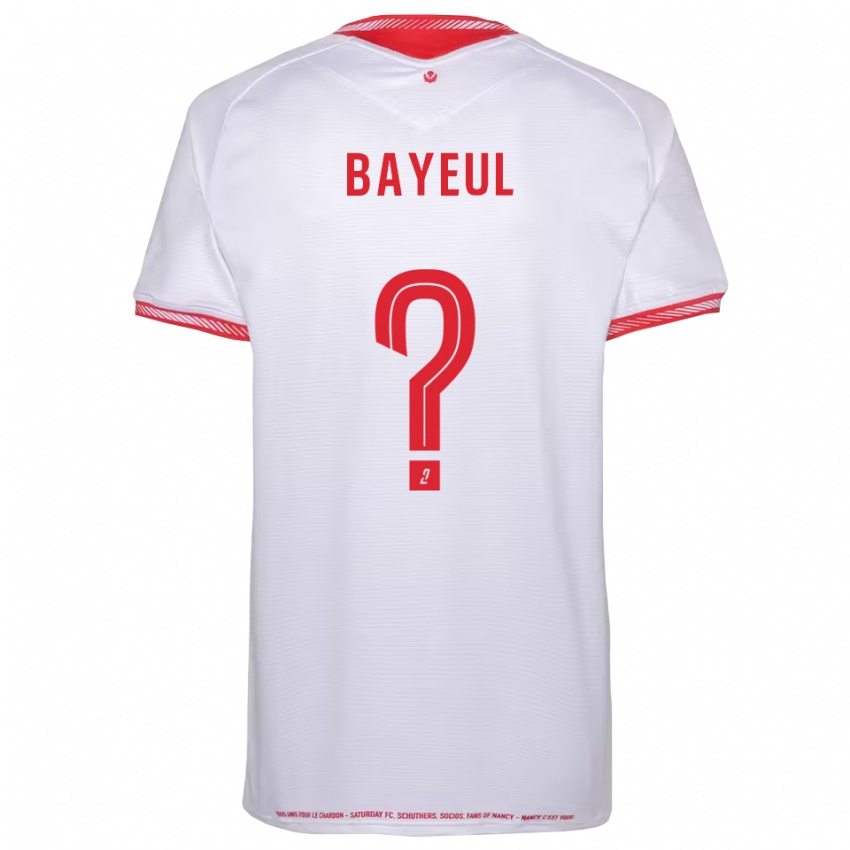 גברים Ludivine Bayeul #0 שחור אדום הרחק ג'רזי 2025/26 חולצה קצרה