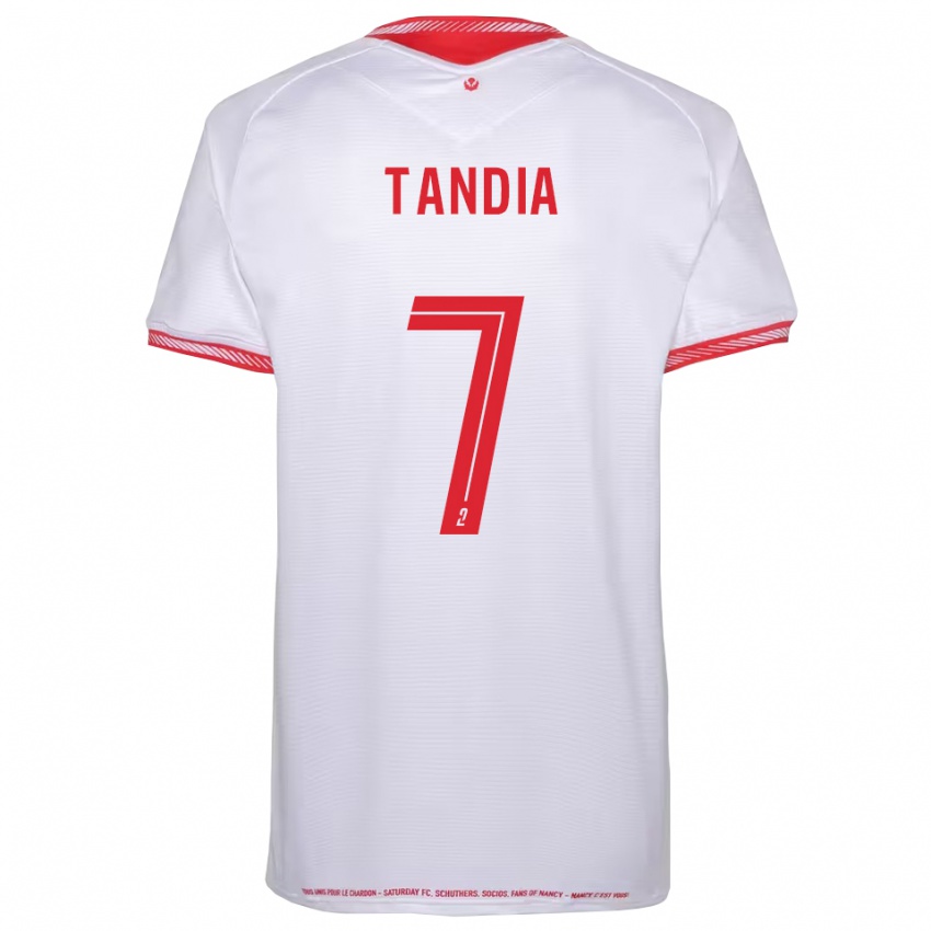 גברים Youssouf Tandia #7 שחור אדום הרחק ג'רזי 2025/26 חולצה קצרה