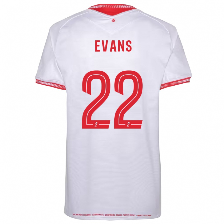 גברים Jimmy Evans #22 שחור אדום הרחק ג'רזי 2025/26 חולצה קצרה