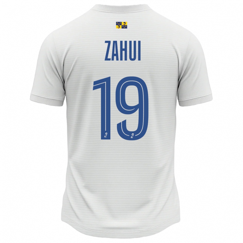 גברים נסטה זאהוי #19 לבן כחול הרחק ג'רזי 2025/26 חולצה קצרה