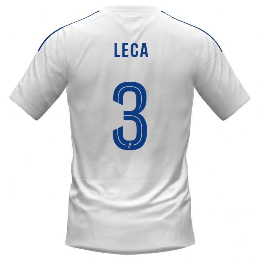 גברים ז׳ן דומיניק לקה #3 לבן כחול הרחק ג'רזי 2025/26 חולצה קצרה