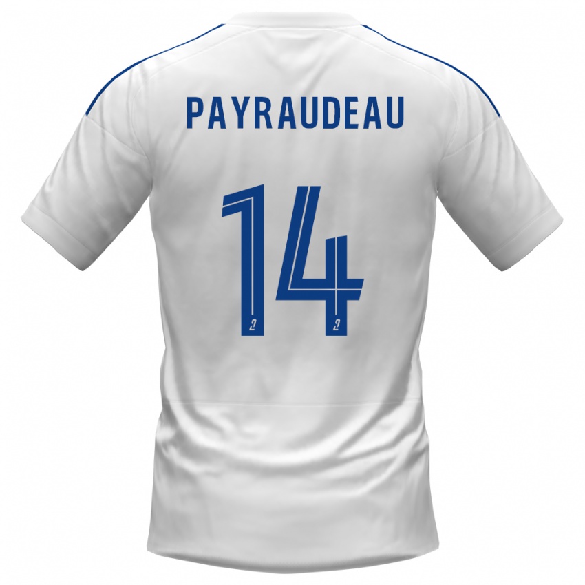 גברים לני פיירודו #14 לבן כחול הרחק ג'רזי 2025/26 חולצה קצרה